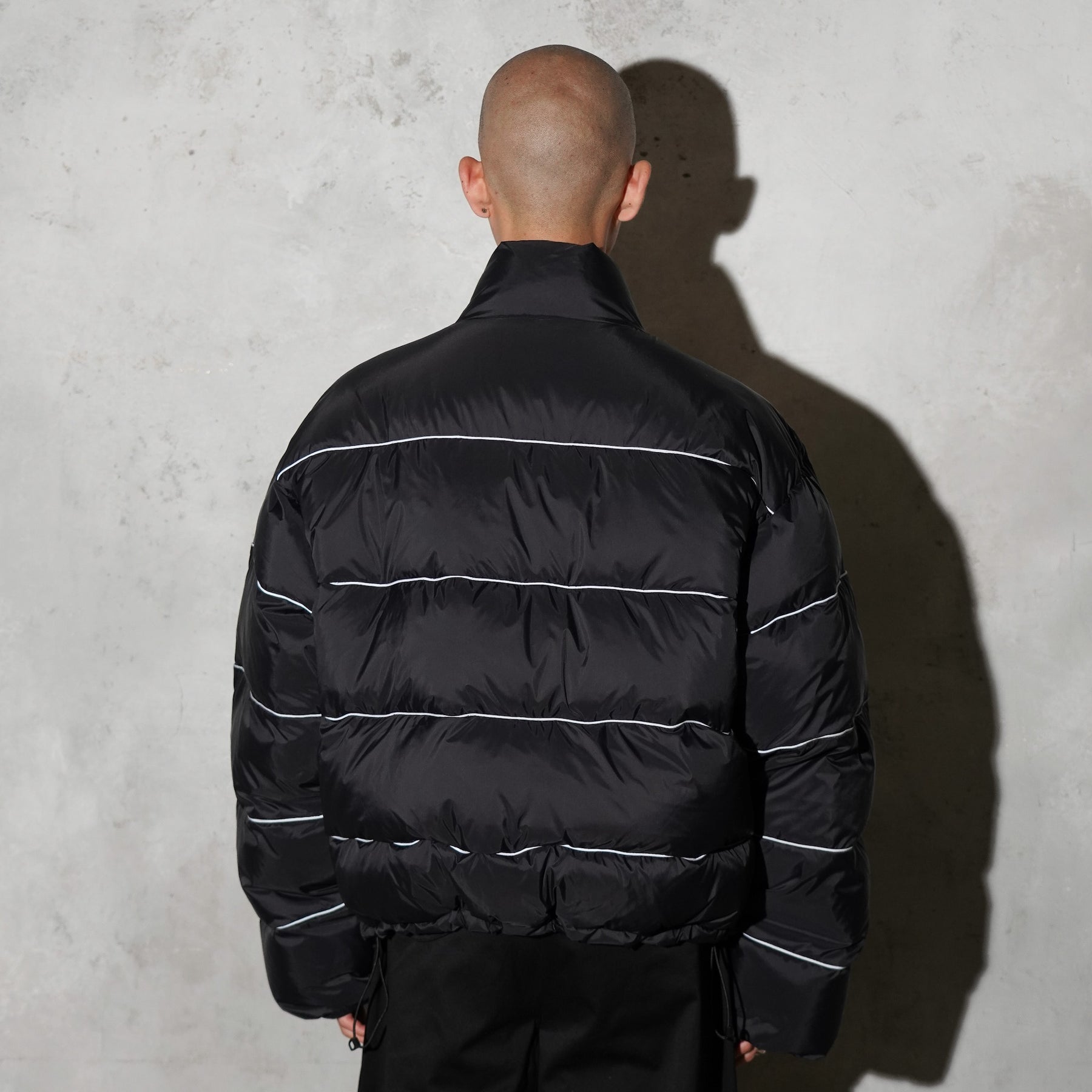 THE MAGUEY / REVERSIBLE DOWN JACKET BLACK