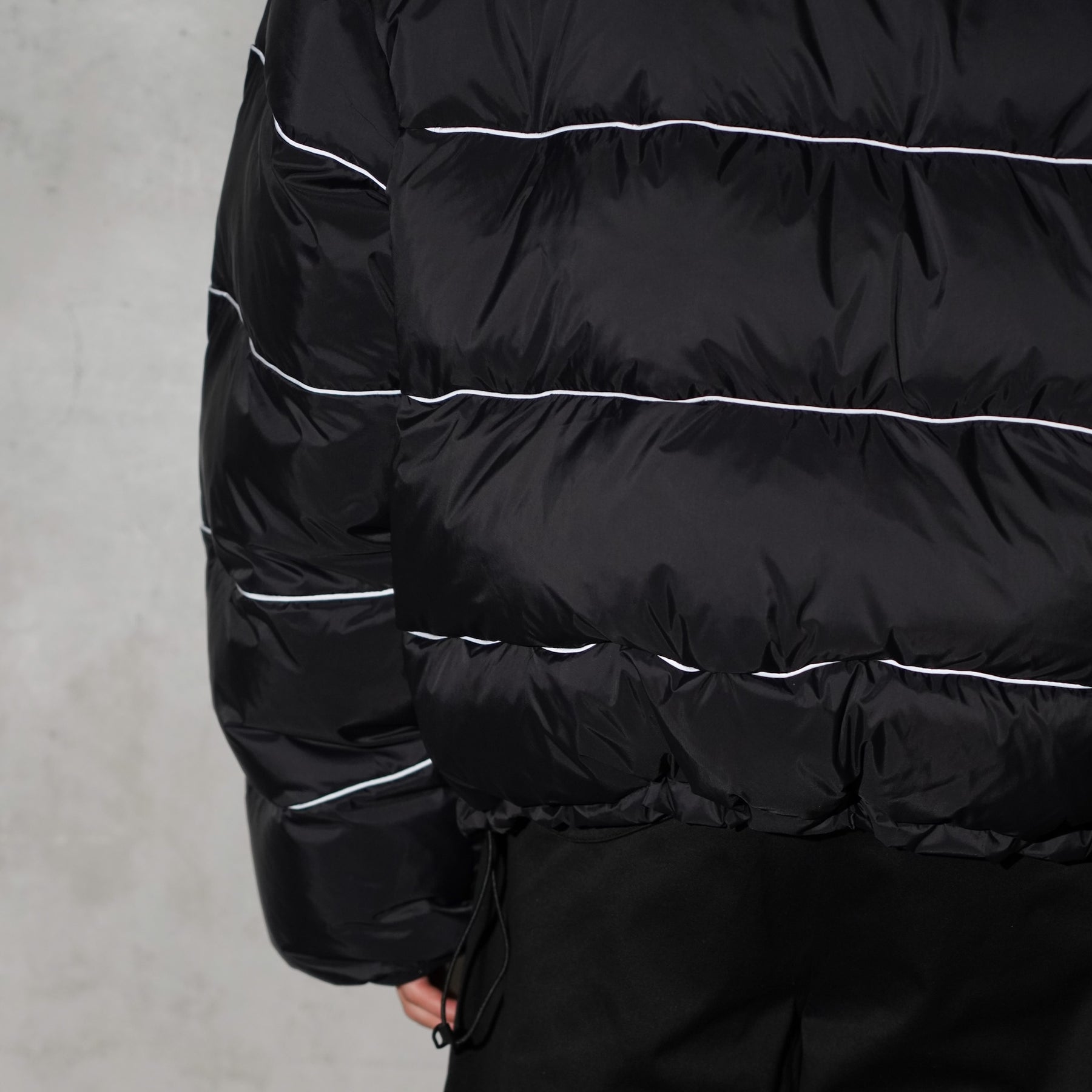 THE MAGUEY / REVERSIBLE DOWN JACKET BLACK