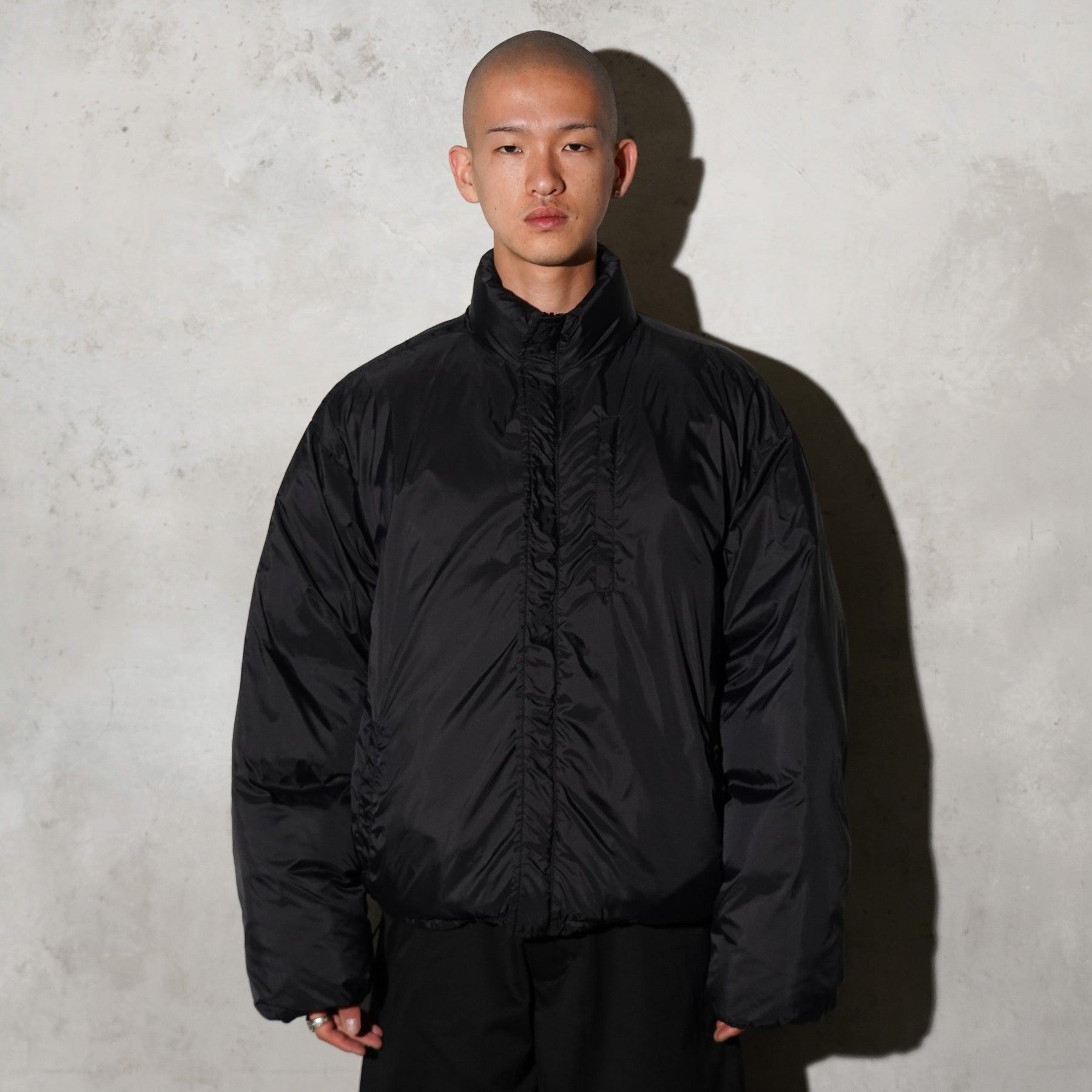 THE MAGUEY / REVERSIBLE DOWN JACKET BLACK
