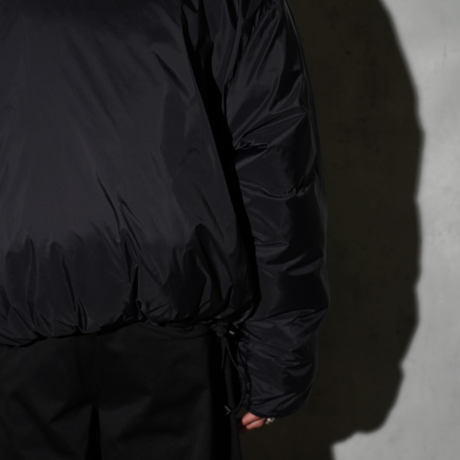 THE MAGUEY / REVERSIBLE DOWN JACKET BLACK