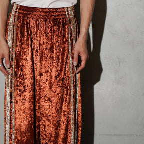 THE MAGUEY / VELOR PANTS GOLD