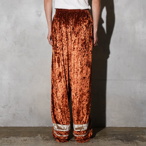 THE MAGUEY / VELOR PANTS GOLD