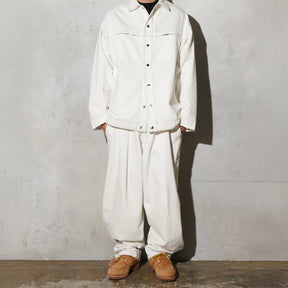 THE MAGUEY / DRILL COVERALL OFF WHITE