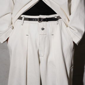 THE MAGUEY / DRILL CHANGE PANTS OFF WHITE
