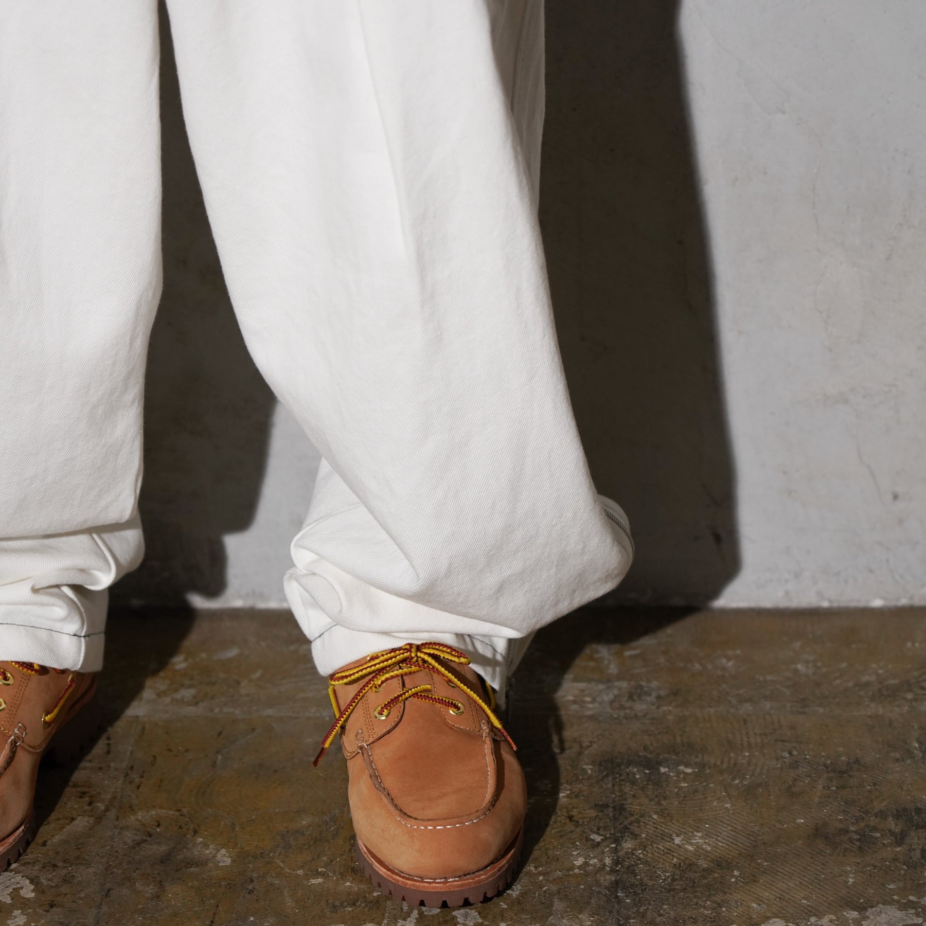 THE MAGUEY / DRILL CHANGE PANTS OFF WHITE