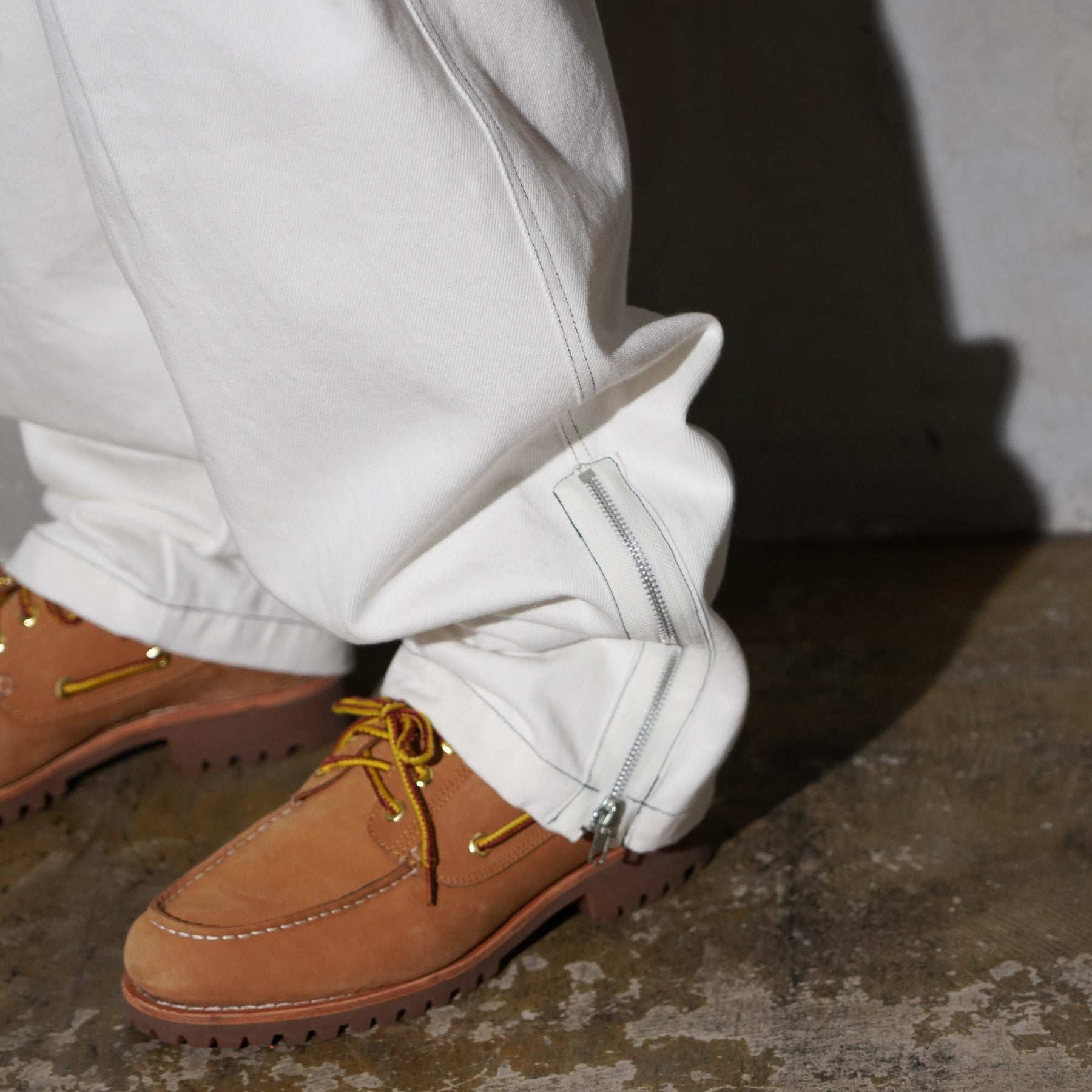 THE MAGUEY / DRILL CHANGE PANTS OFF WHITE