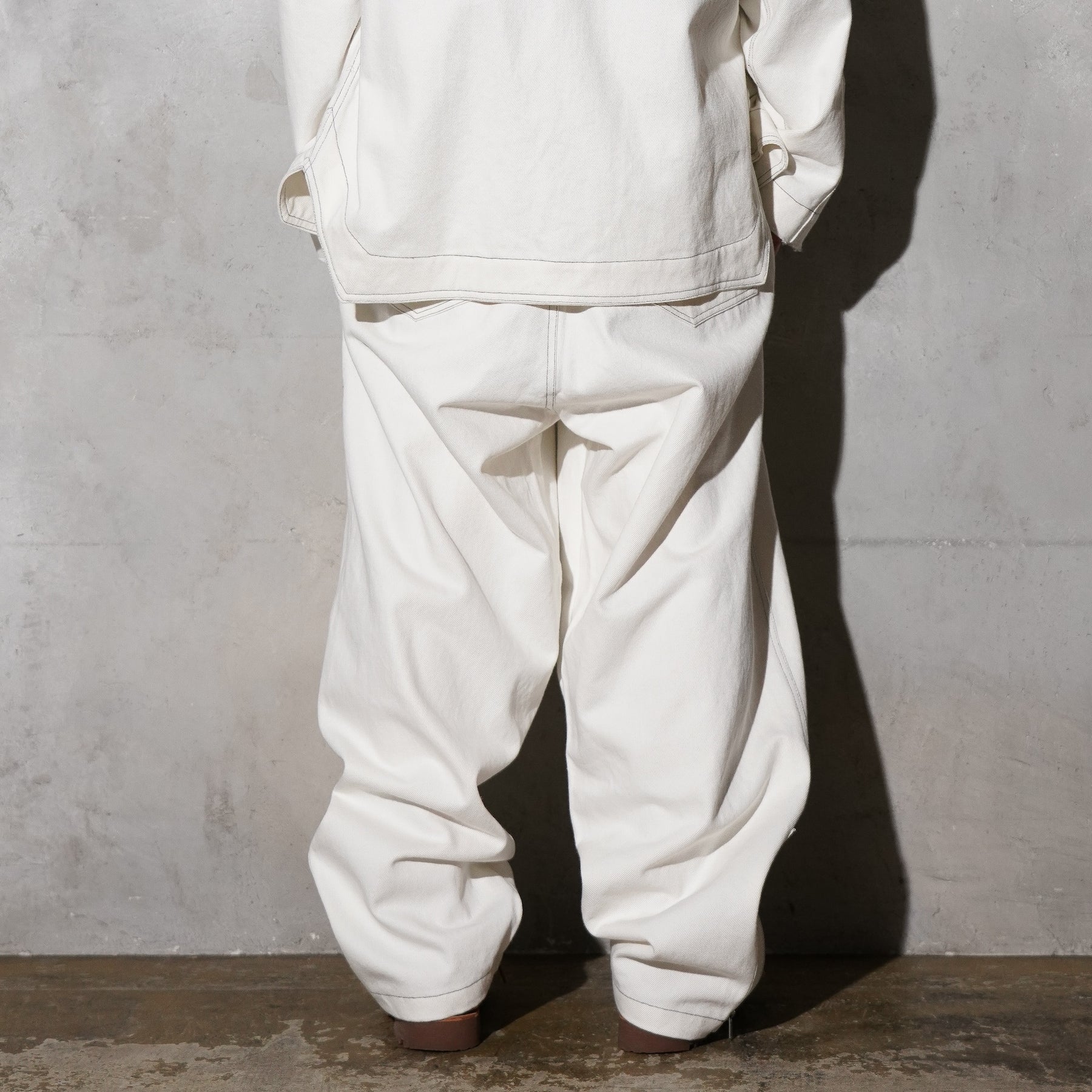 THE MAGUEY / DRILL CHANGE PANTS OFF WHITE