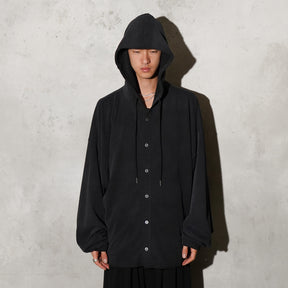 THE MAGUEY / SLOPPY HOODIE WASHED BLACK