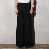 THE MAGUEY / PLEATED PANTS WASHED BLACK