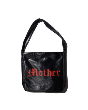 <span style="color: #f50b0b;">Last One</span> 1313 SELAH / MOTHER ECO-LEATHER TOTE BAG BLACK