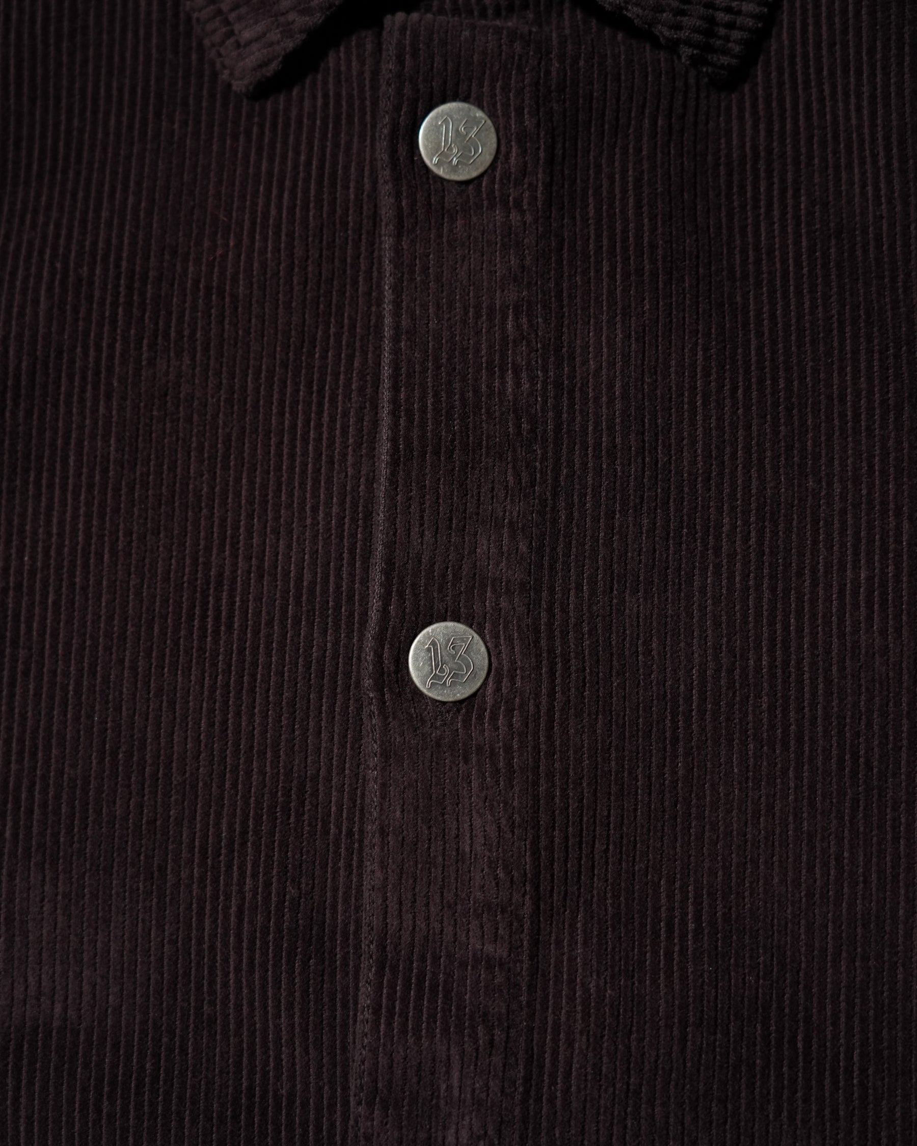 1313 SELAH / DANI CORDUROY SHIRT BURGUNDY