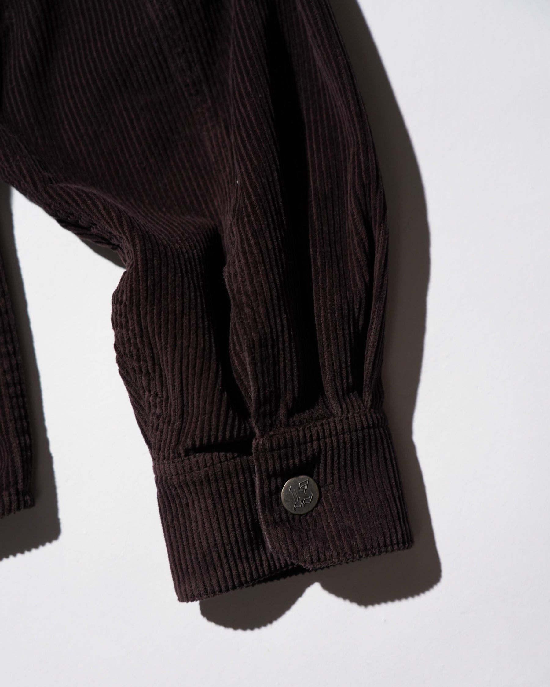 1313 SELAH / DANI CORDUROY SHIRT BURGUNDY