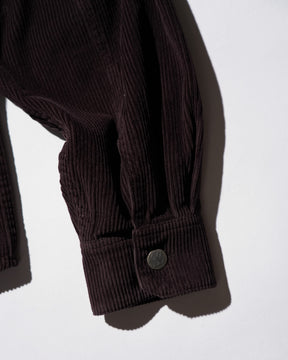 1313 SELAH / DANI CORDUROY SHIRT BURGUNDY