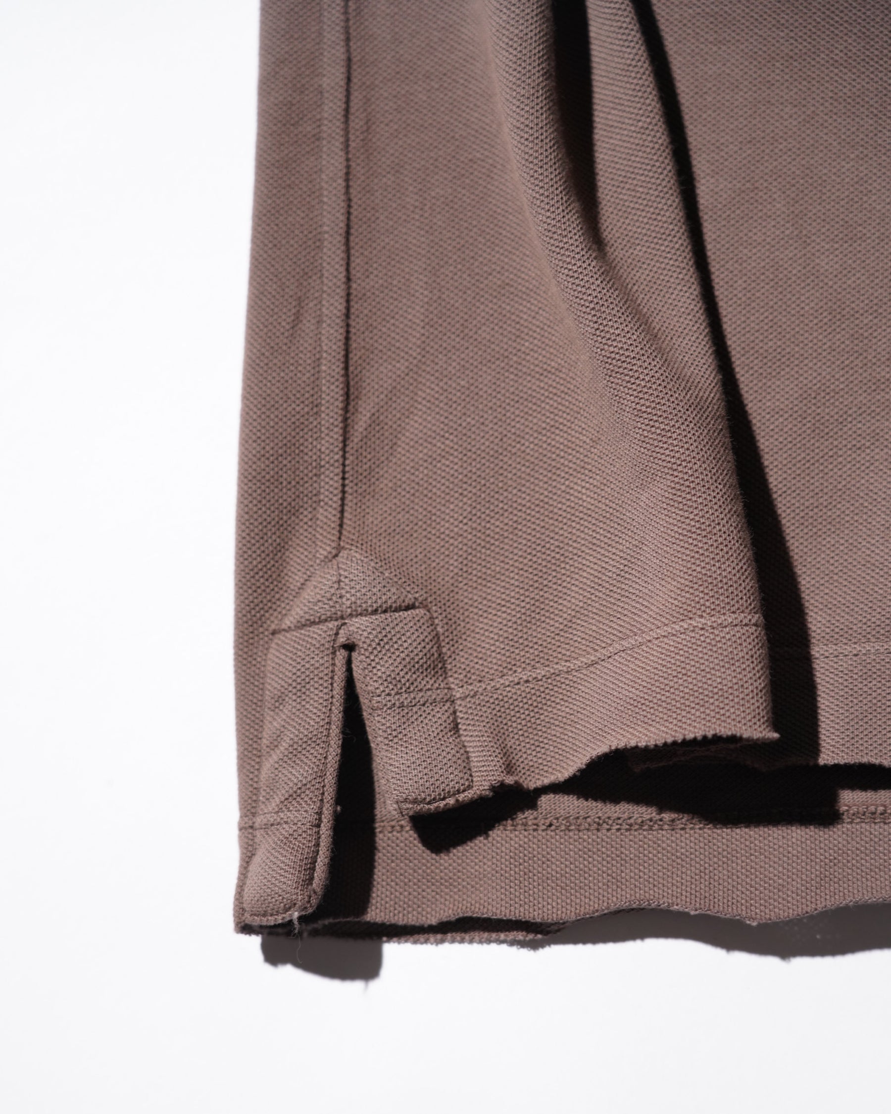 ERL / UNISEX POLO TEE KNIT BROWN 8