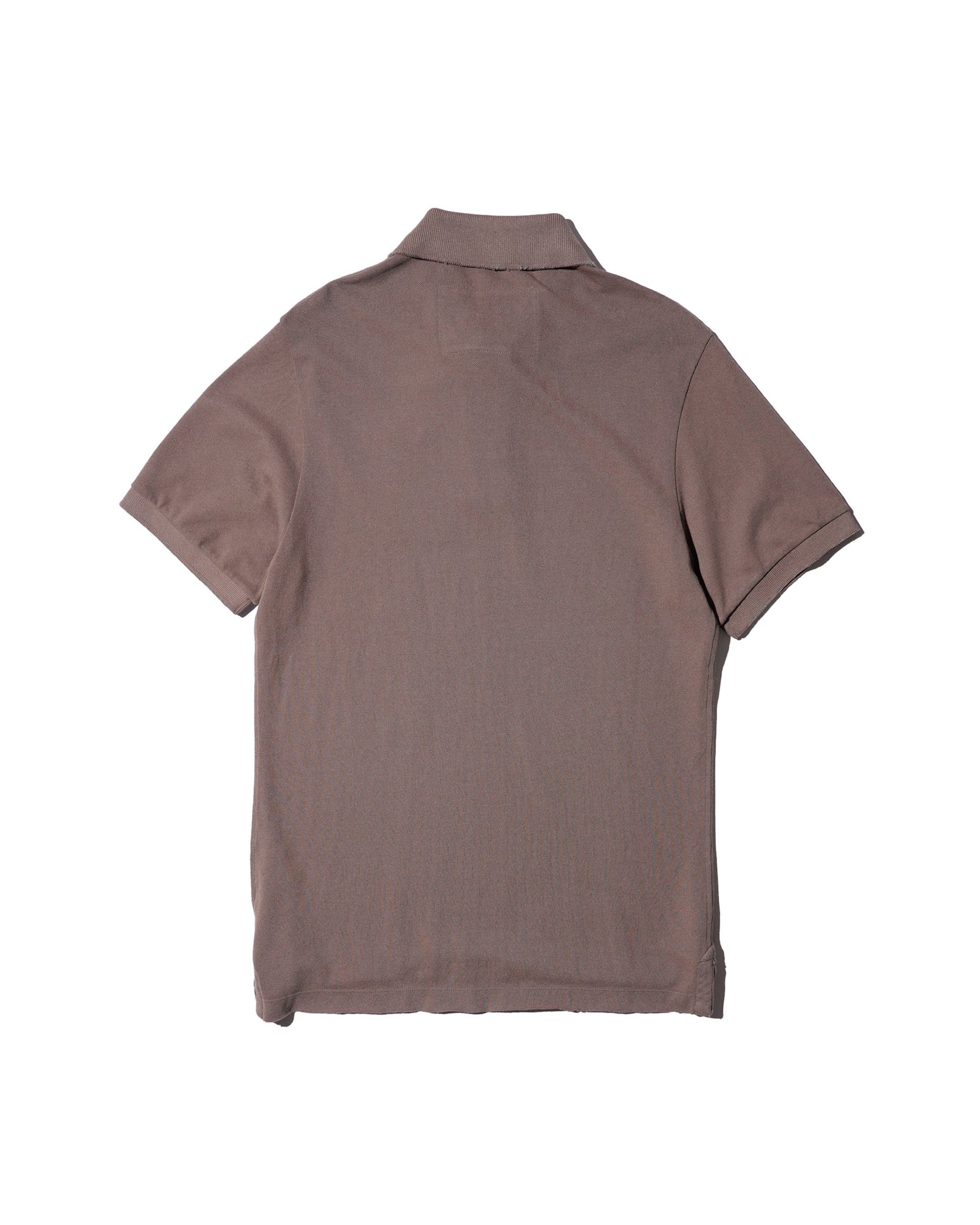 ERL / UNISEX POLO TEE KNIT BROWN 4