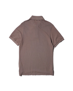 ERL / UNISEX POLO TEE KNIT BROWN 4