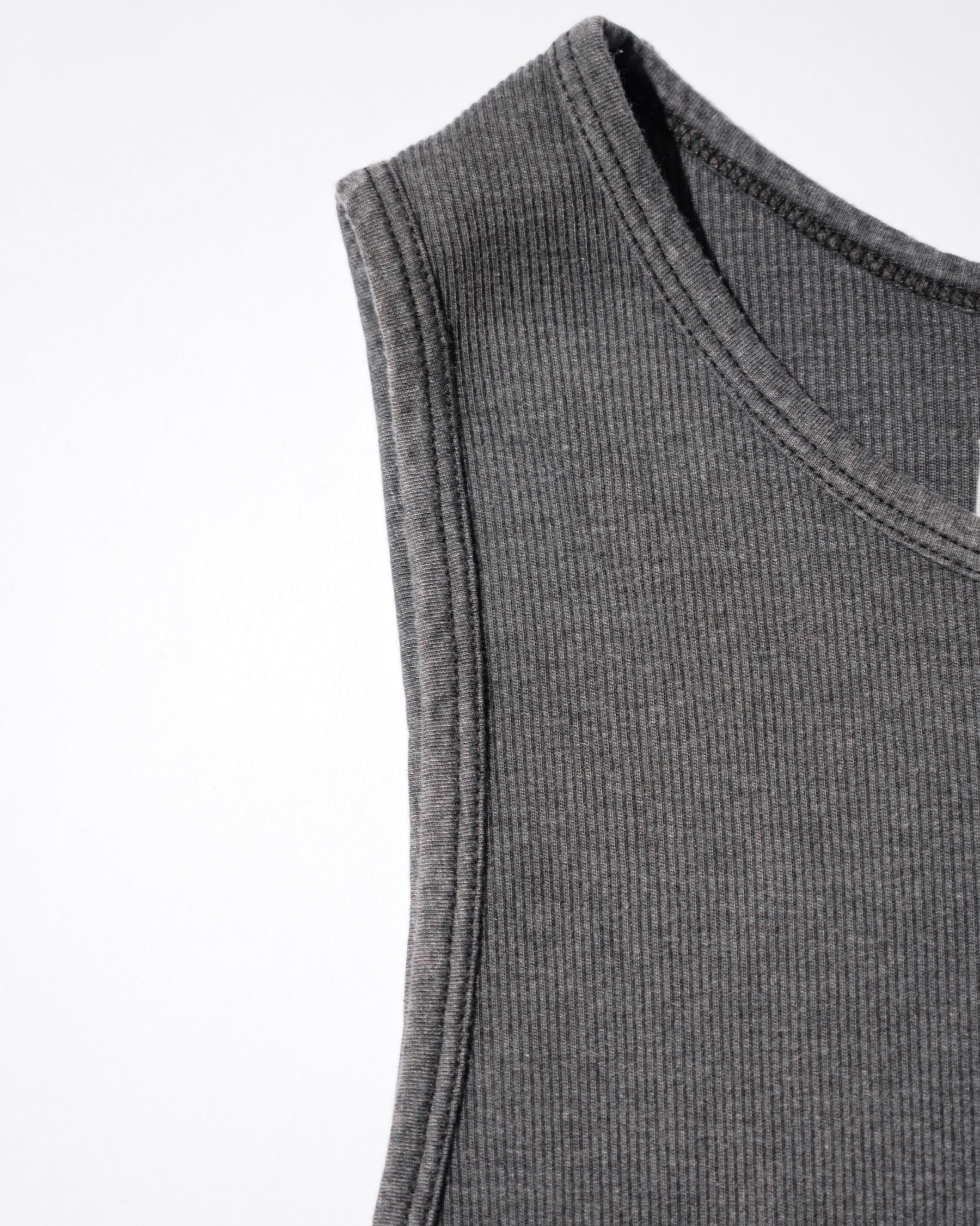ERL / MEN FADED BLACK TANK TOP KNIT FADED BLACK 6