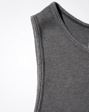 ERL / MEN FADED BLACK TANK TOP KNIT FADED BLACK 6