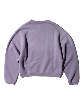 ERL / UNISEX SCRIPT CREWNECK SWEATSHIRT KNIT PURPLE 3