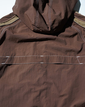 ERL / UNISEX UFO TRACK JACKET WOVEN BROWN 11