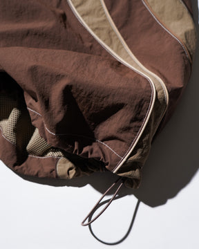 ERL / UNISEX UFO TRACK PANTS WOVEN BROWN 9