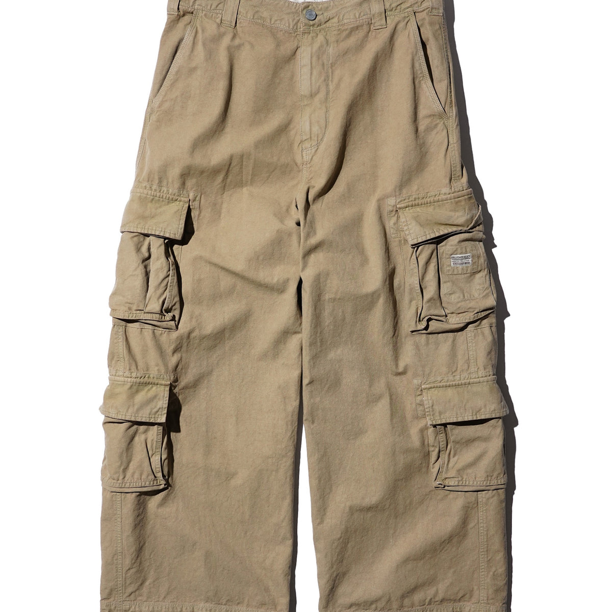 Last One ERL / UNISEX CARGO PANTS WOVEN BEIGE