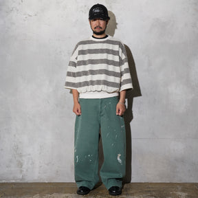 Ghetto Rodeo / FADED GREEN DENIM