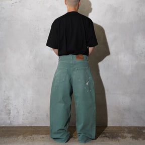 Ghetto Rodeo / FADED GREEN DENIM