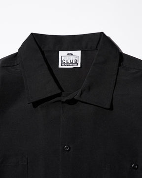 <span style="color: #f50b0b;">Last One</span> PRO CLUB / Short Sleeve Work Shirt BLACK