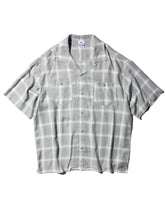 PRO CLUB / OMBRE CHECKER SS SHIRT GRAY