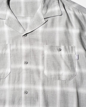 PRO CLUB / OMBRE CHECKER SS SHIRT GRAY