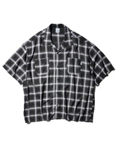 PRO CLUB / OMBRE CHECKER SS SHIRT BLACK