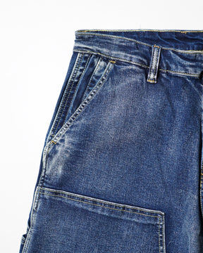 PRO CLUB / Double Knee Carpenter Short BLUE