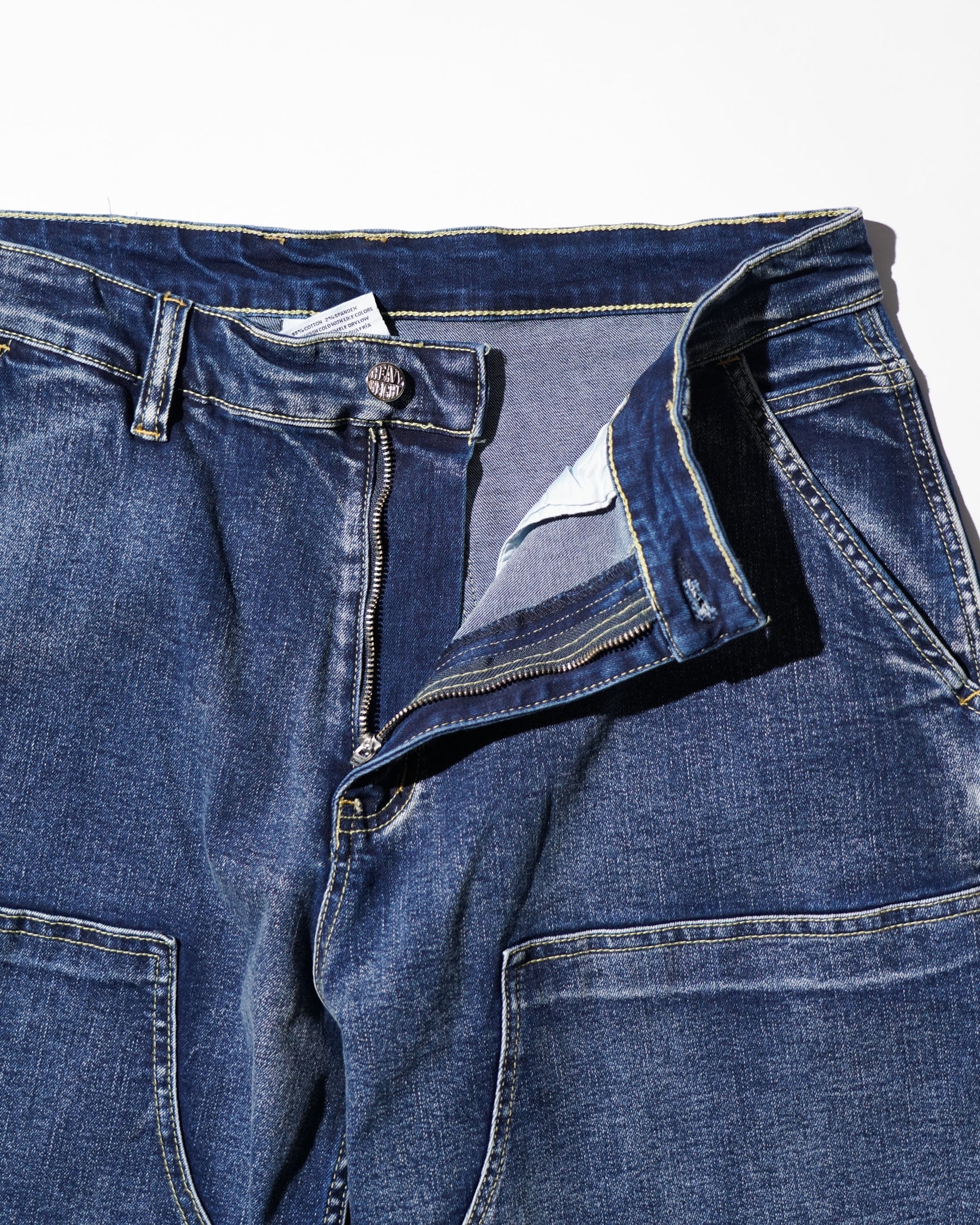 PRO CLUB / Double Knee Carpenter Short BLUE