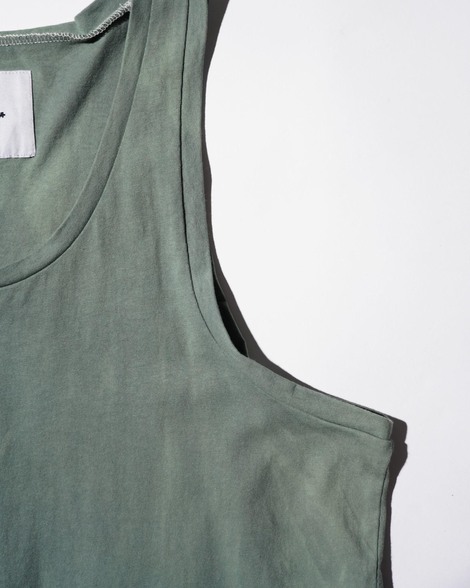 TEPPEI FURUYAMA / HARD CRASH TANK-TOP GREEN