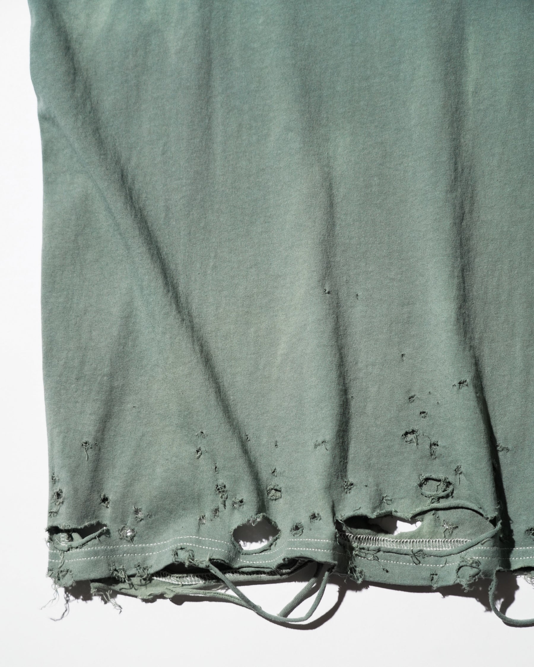 TEPPEI FURUYAMA / HARD CRASH TANK-TOP GREEN