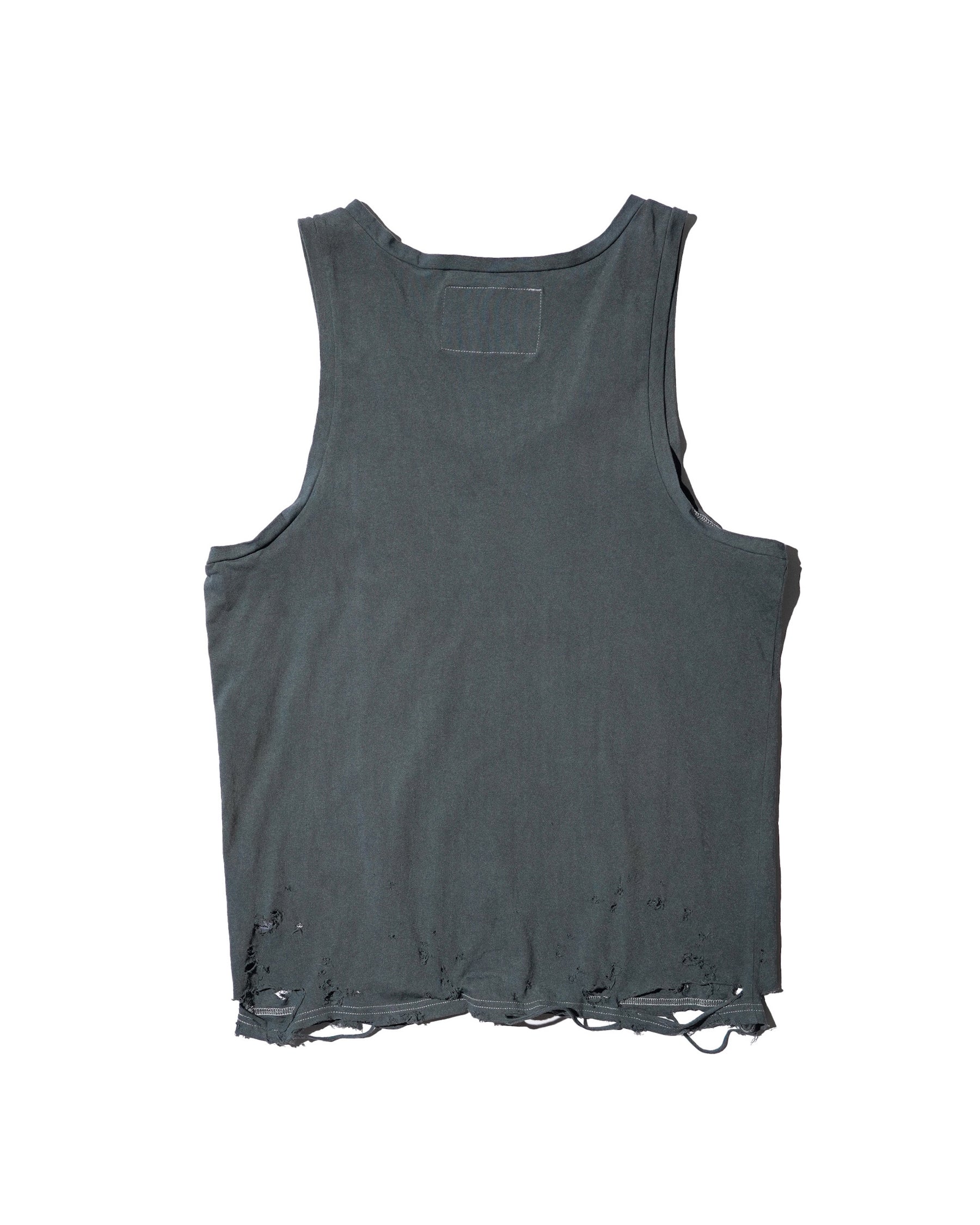<span style="color: #f50b0b;">Last One</span> TEPPEI FURUYAMA / HARD CRASH TANK-TOP BLACK