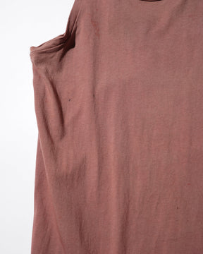 TEPPEI FURUYAMA / HARD CRASH TANK-TOP BROWN