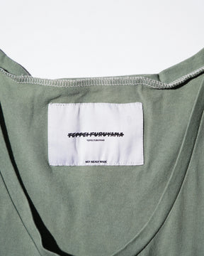 TEPPEI FURUYAMA / HARD CRASH TANK-TOP GREEN