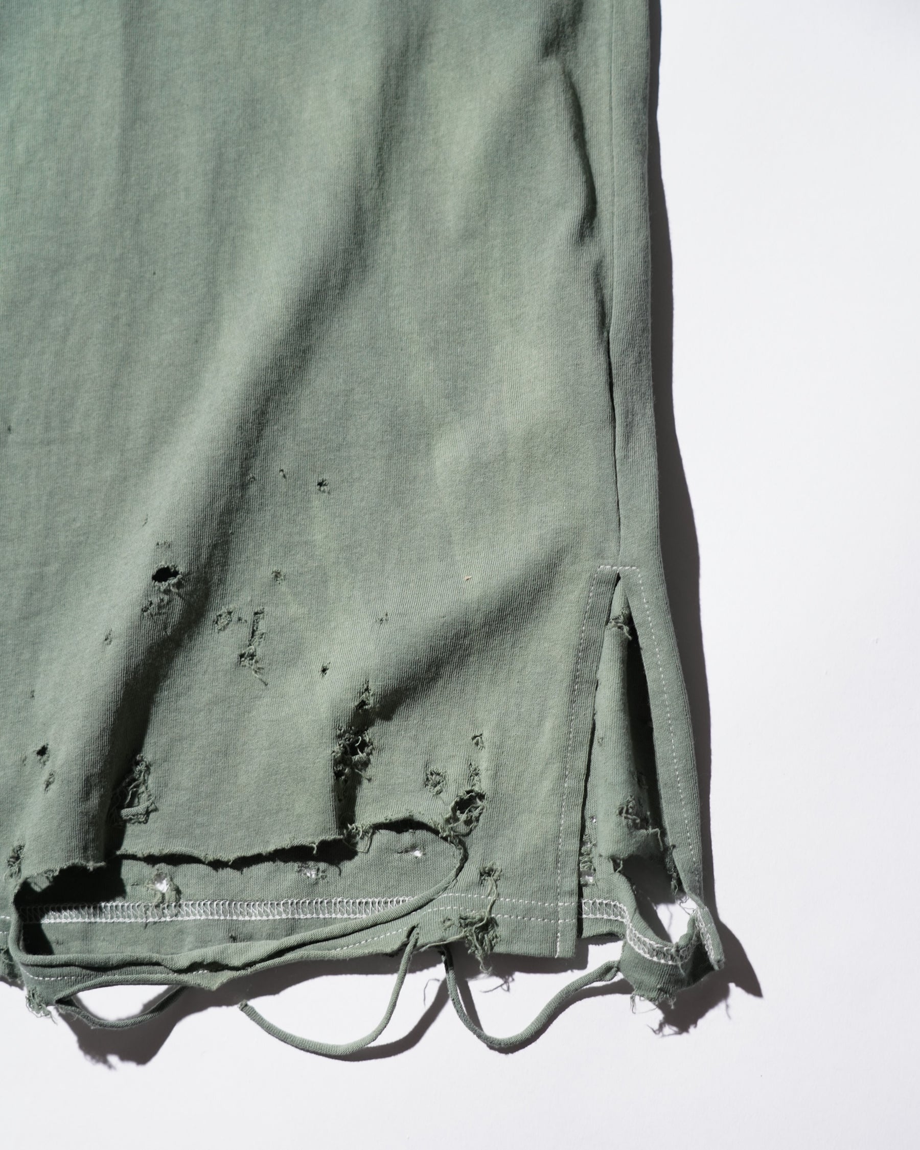 TEPPEI FURUYAMA / HARD CRASH TANK-TOP GREEN