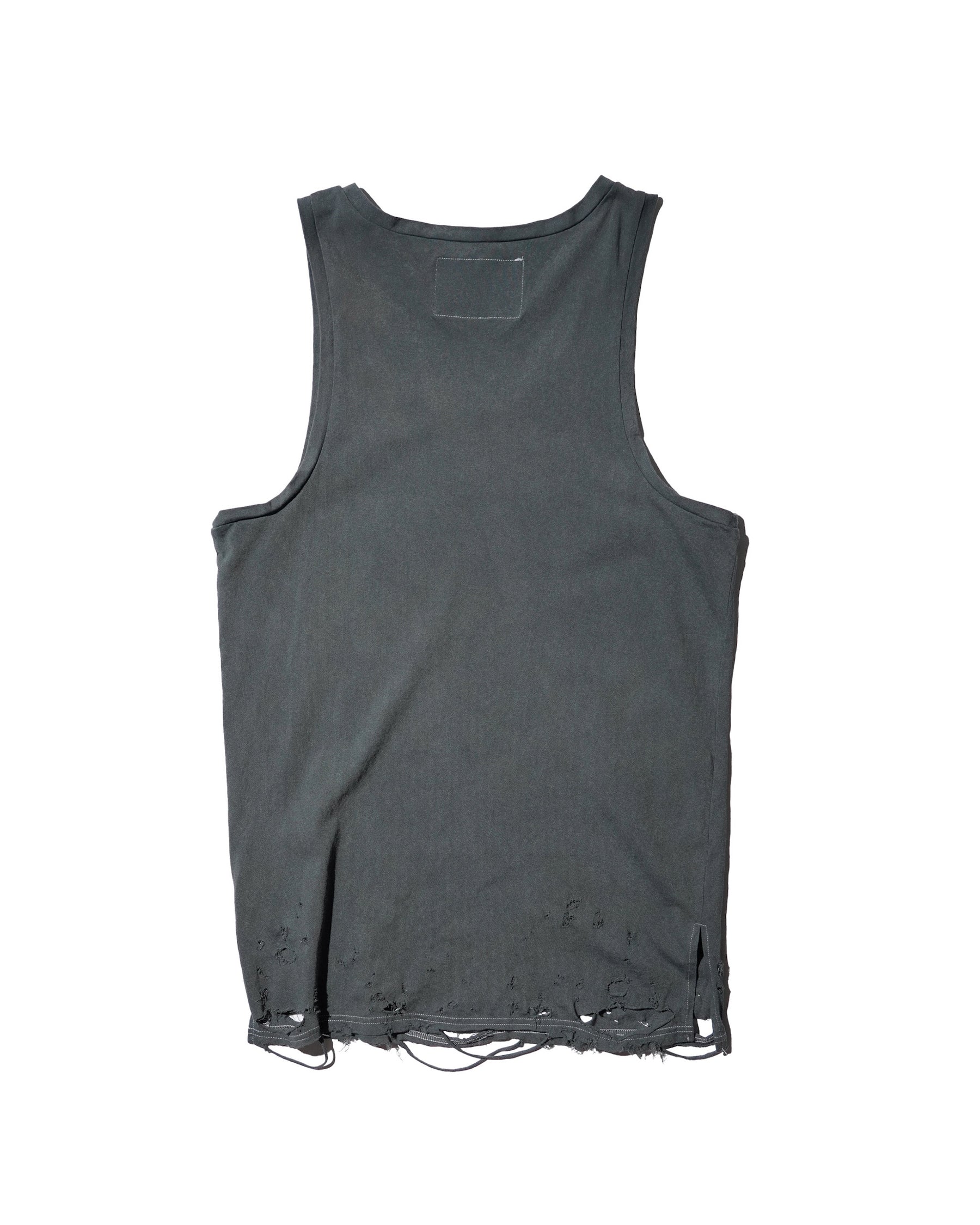 <span style="color: #f50b0b;">Last One</span> TEPPEI FURUYAMA / HARD CRASH TANK-TOP BLACK