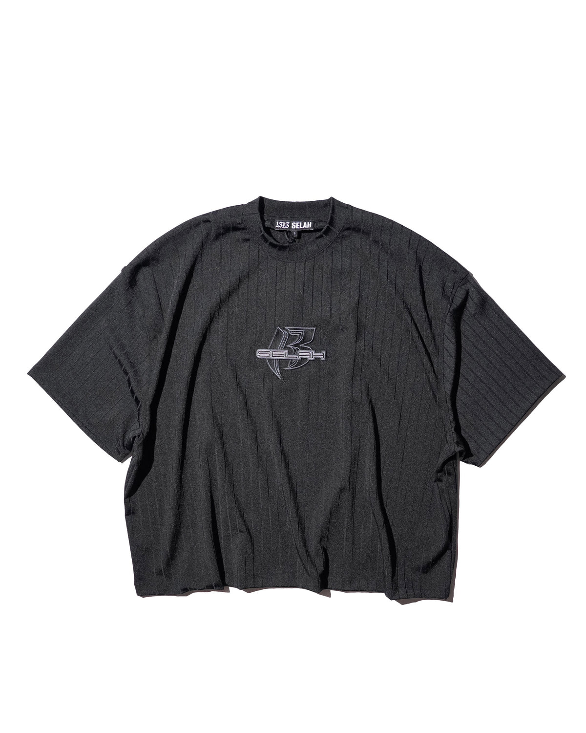 <span style="color: #f50b0b;">Last One</span> 1313 SELAH / ROSARIO RIB TEE BLACK