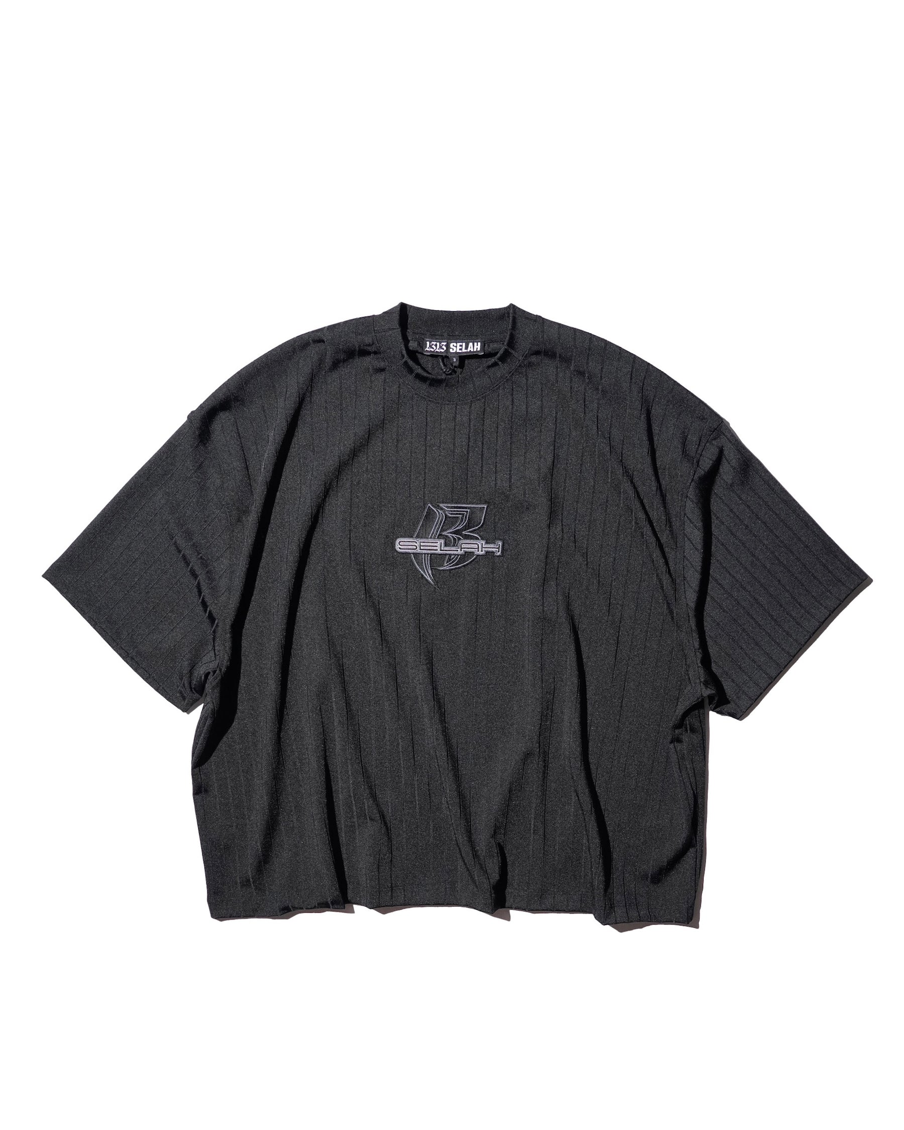 <span style="color: #f50b0b;">Last One</span> 1313 SELAH / ROSARIO RIB TEE BLACK