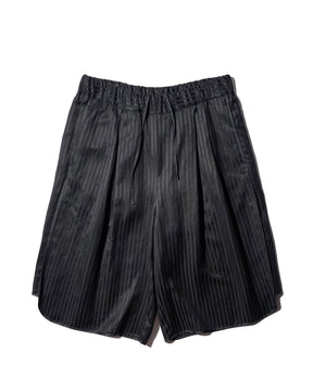 1313 SELAH / WENA SHORTS BLACK “TONAL PINSTRIPE”