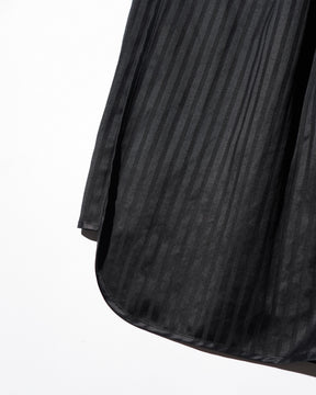 1313 SELAH / WENA SHORTS BLACK “TONAL PINSTRIPE”