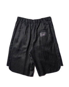 1313 SELAH / WENA SHORTS BLACK “TONAL PINSTRIPE”