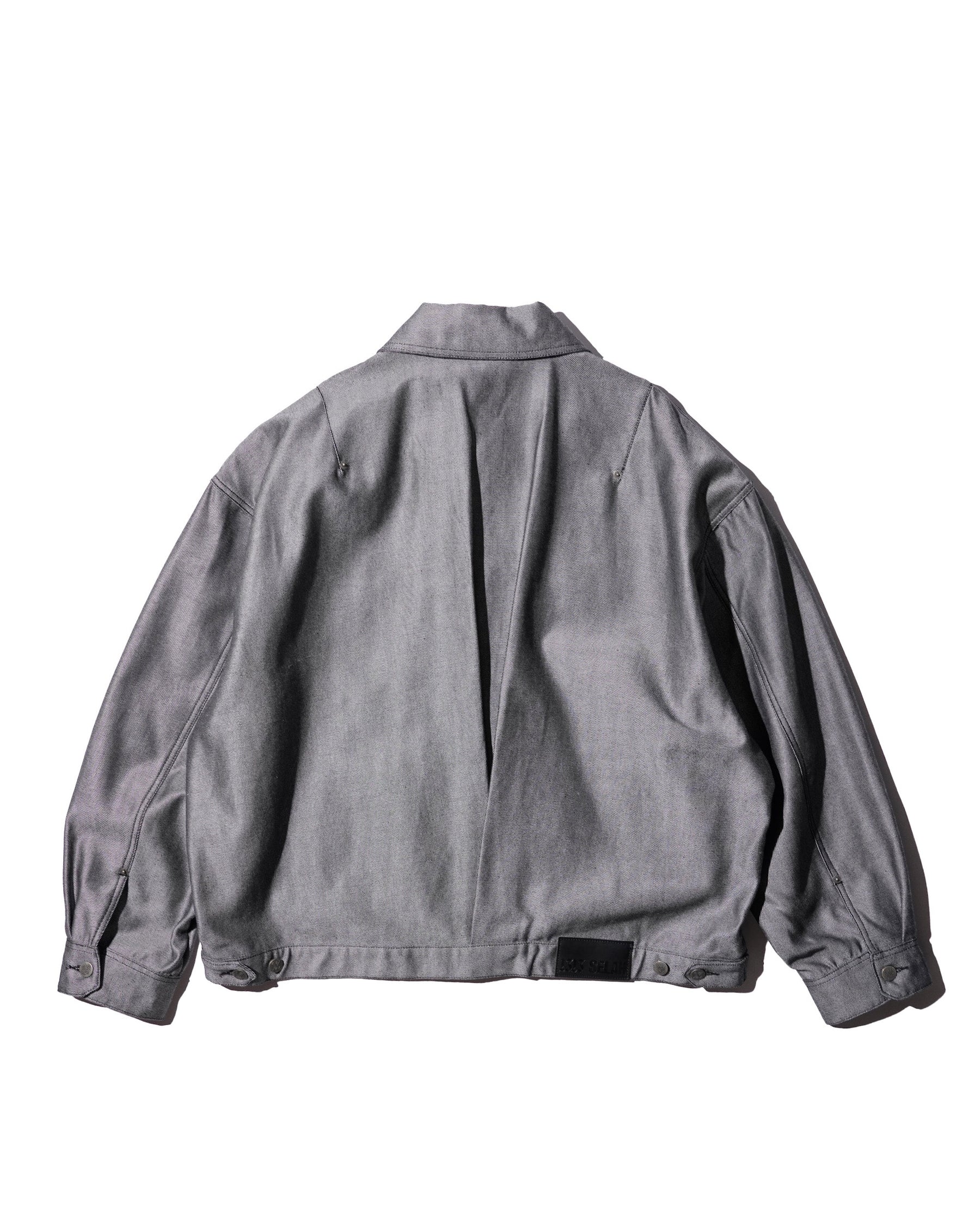 <span style="color: #f50b0b;">Last One</span> 1313 SELAH / SANTIAGO DENIM JACKET SILVER
