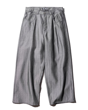 <span style="color: #f50b0b;">Last One</span>  1313 SELAH / MAXIMO DENIM PANTS SILVER