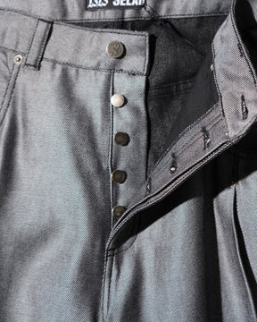 <span style="color: #f50b0b;">Last One</span>  1313 SELAH / MAXIMO DENIM PANTS SILVER