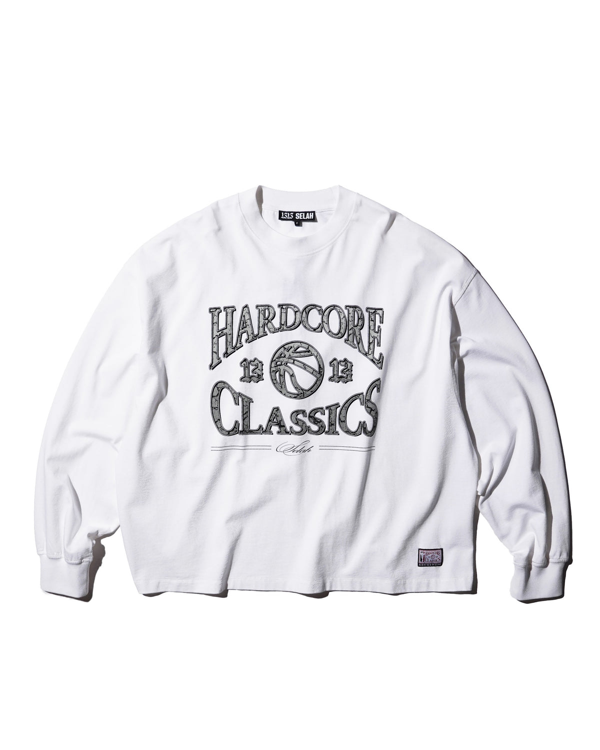 1313 SELAH / HARDCORE CLASSICS LONGSLEEVE WHITE